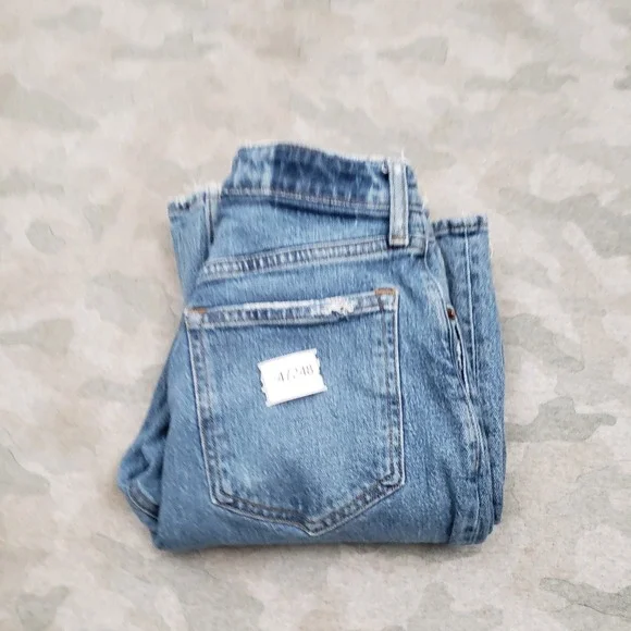 Abercrombie and Fitch Jeans Womens 26/2 Blue Pockets Denim Medium Wash - Picture 12 of 12